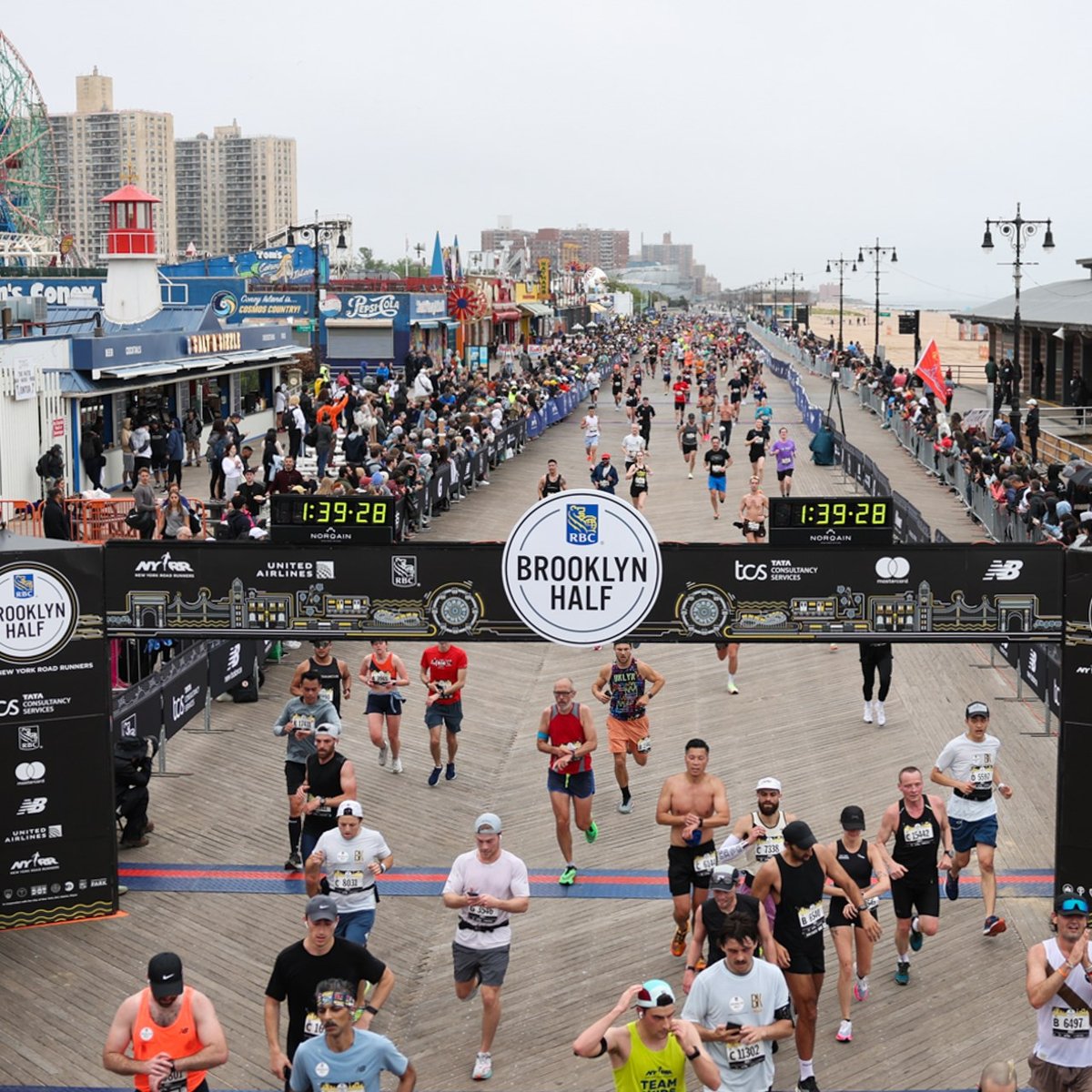 2023 RBC Brooklyn Half Finish
