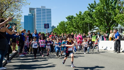 Rising New York Road Runners at the NYRR Newport 5K - Stage 1