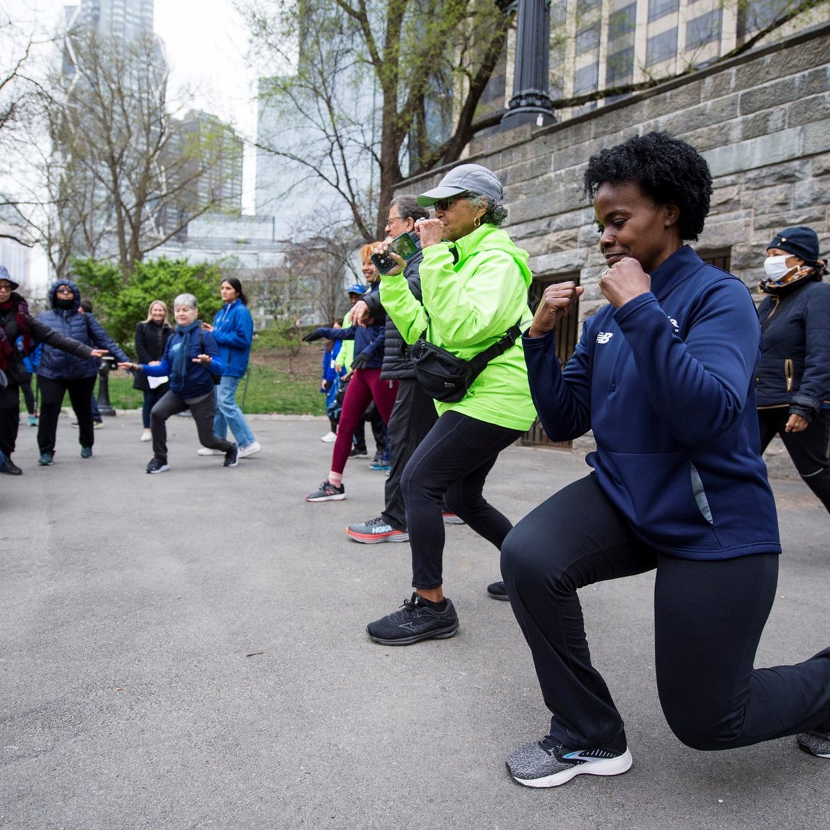 NYRR Striders Walk 100 Miles on National Walking Day