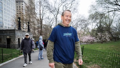 NYRR Striders Walk 100 Miles on National Walking Day