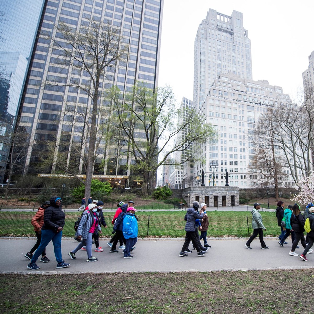 NYRR Striders Walk 100 Miles on National Walking Day