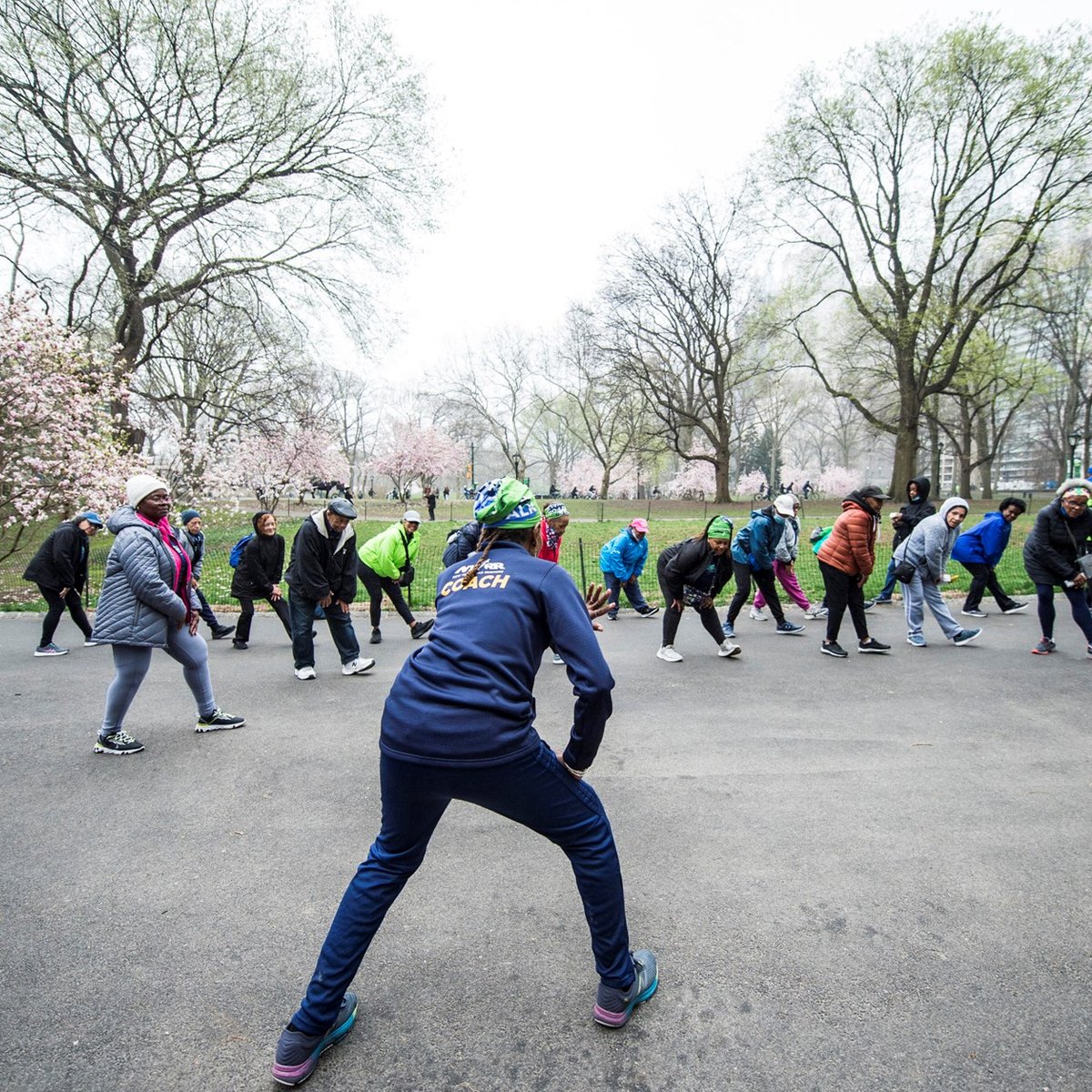 NYRR Striders Walk 100 Miles on National Walking Day