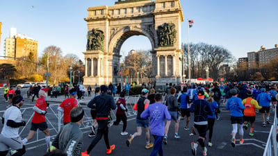 2023 United Airlines NYC Half Course
