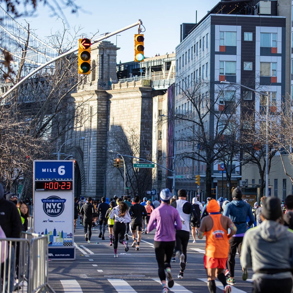 2023 United Airlines NYC Half Course