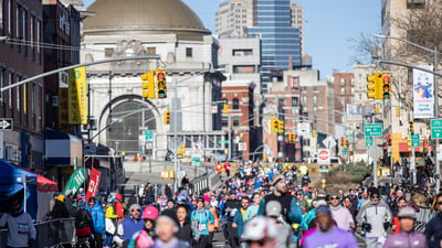 2023 United Airlines NYC Half Course
