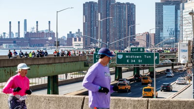 2023 United Airlines NYC Half Course