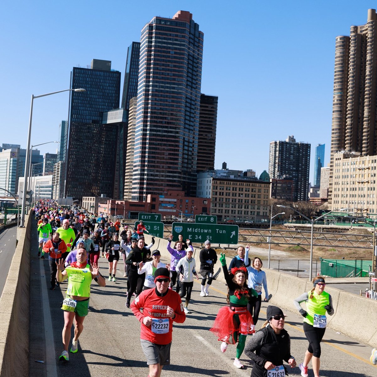 2023 United Airlines NYC Half Course