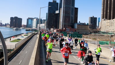 2023 United Airlines NYC Half Course
