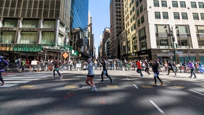 2023 United Airlines NYC Half Course