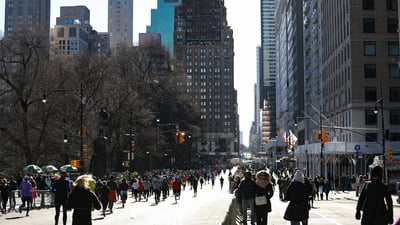 2023 United Airlines NYC Half Course