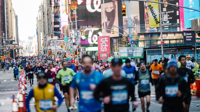 2023 United Airlines NYC Half Course