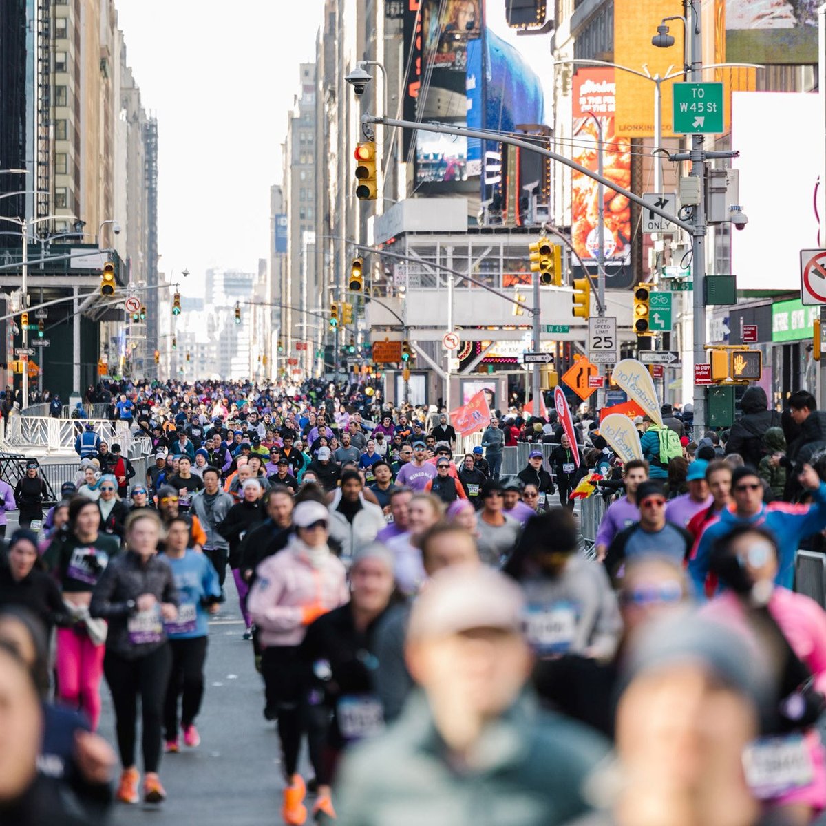 2023 United Airlines NYC Half Course