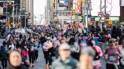 2023 United Airlines NYC Half Course