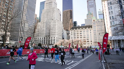 2023 United Airlines NYC Half Course