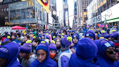 2023 Times Square Kids Run at the United Airlines NYC Half