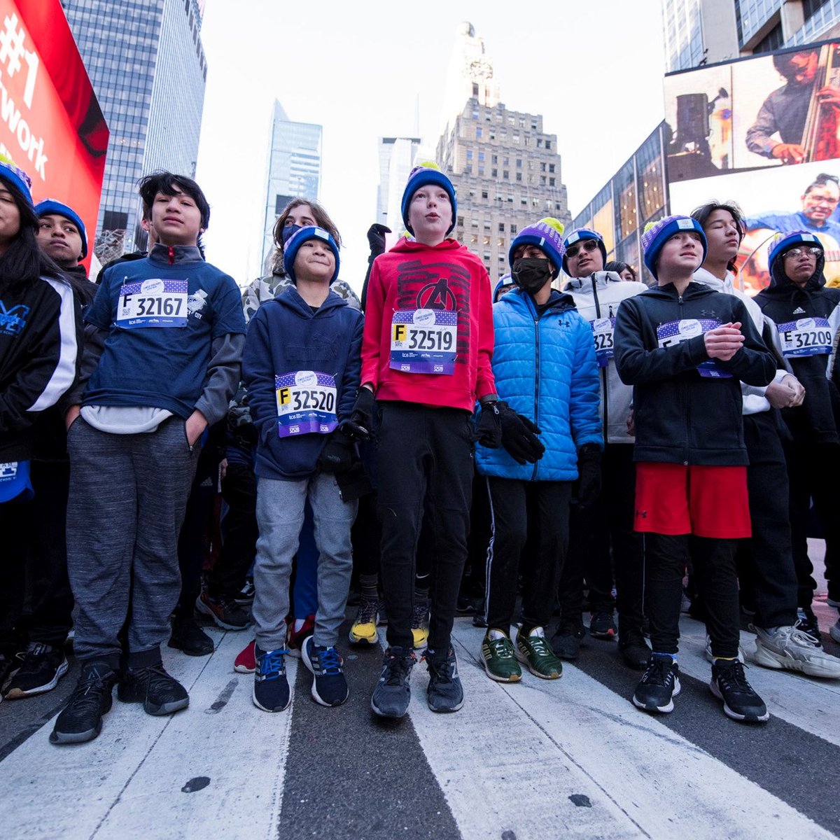 2023 Times Square Kids Run at the United Airlines NYC Half