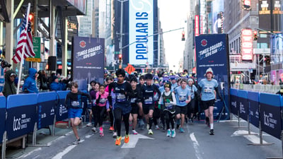 2023 Times Square Kids Run at the United Airlines NYC Half