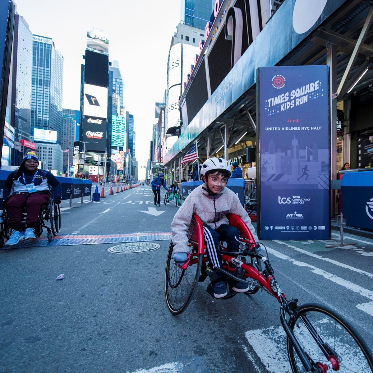 2023 Times Square Kids Run at the United Airlines NYC Half