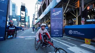 2023 Times Square Kids Run at the United Airlines NYC Half