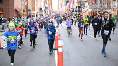 2023 Times Square Kids Run at the United Airlines NYC Half