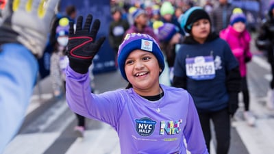 2023 Times Square Kids Run at the United Airlines NYC Half