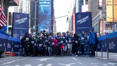 2023 Times Square Kids Run at the United Airlines NYC Half