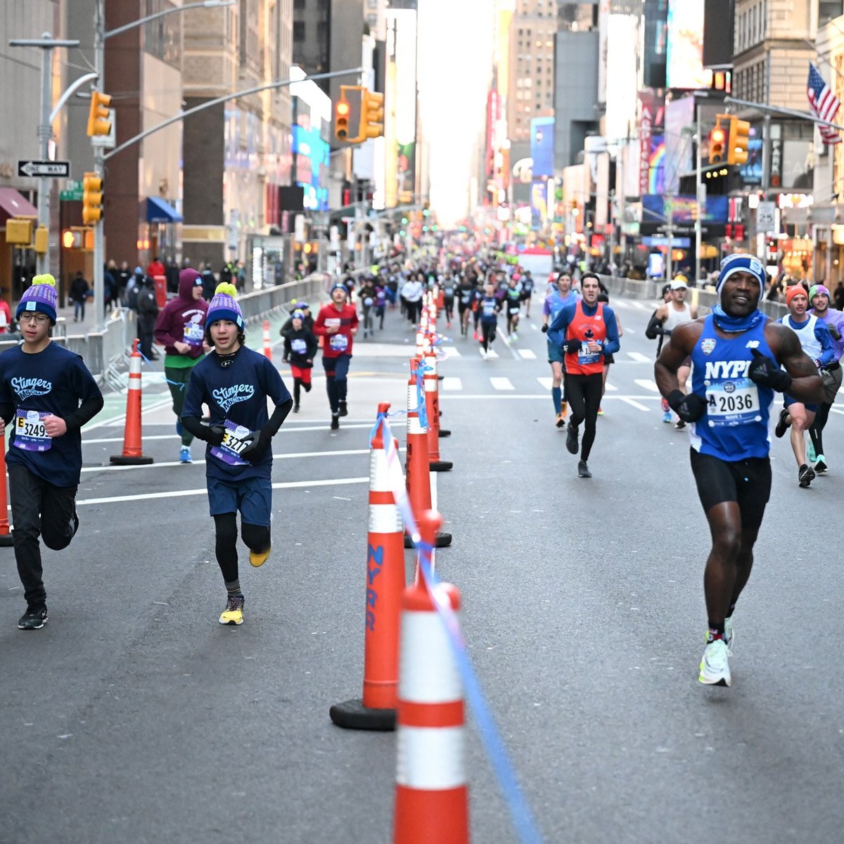 2023 Times Square Kids Run at the United Airlines NYC Half