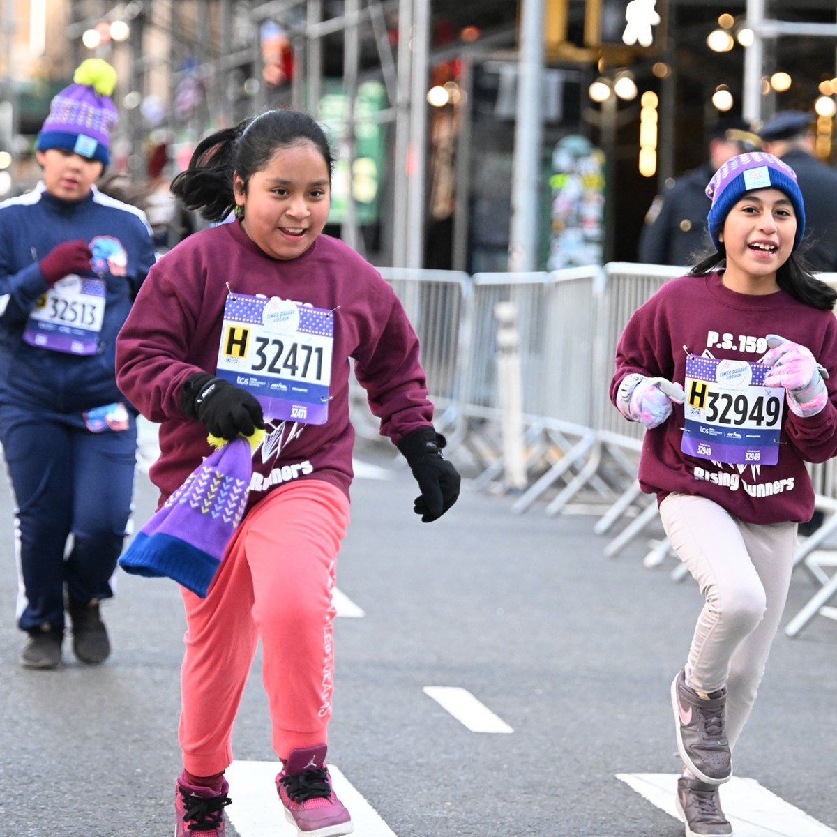 2023 Times Square Kids Run at the United Airlines NYC Half