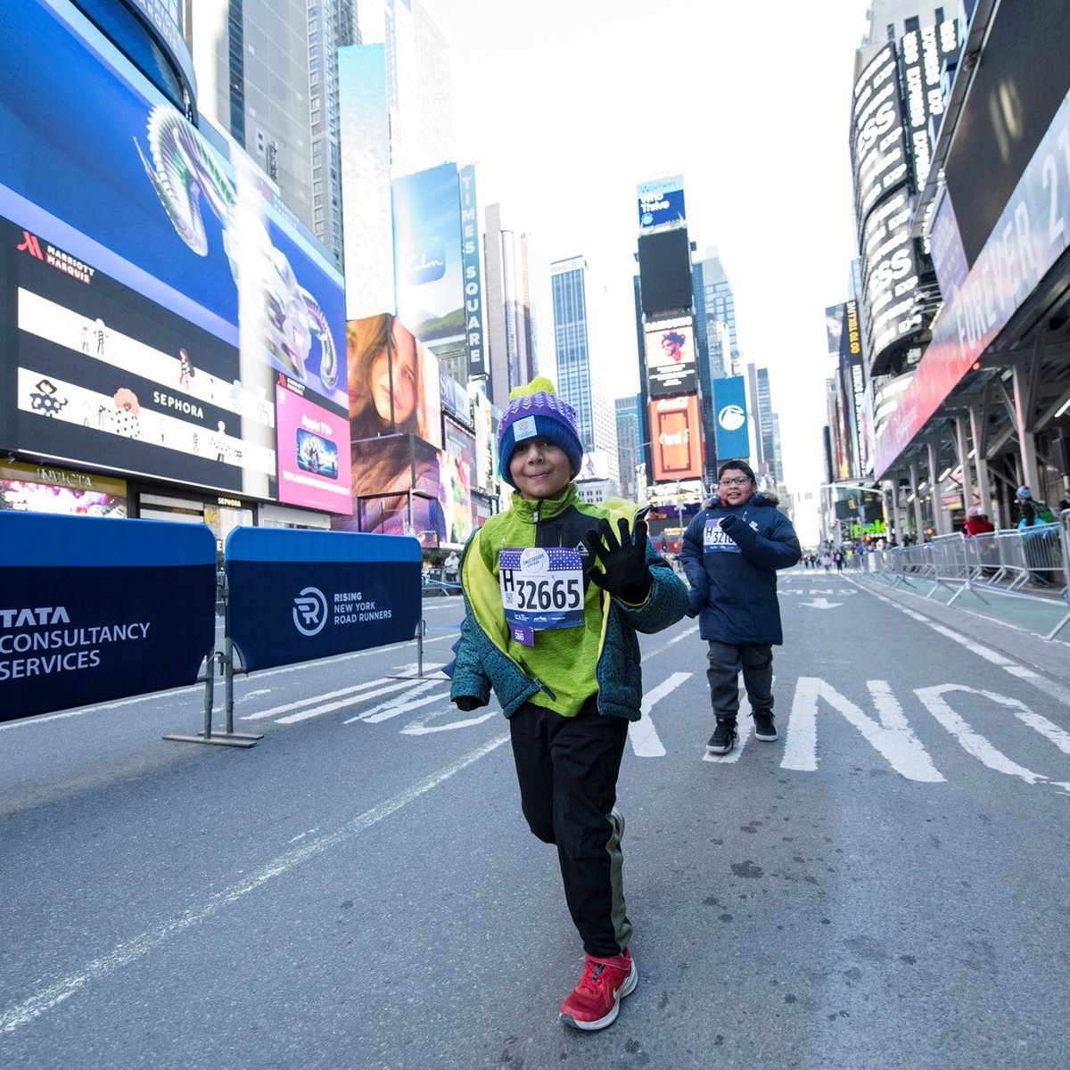 2023 Times Square Kids Run at the United Airlines NYC Half