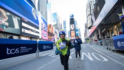 2023 Times Square Kids Run at the United Airlines NYC Half