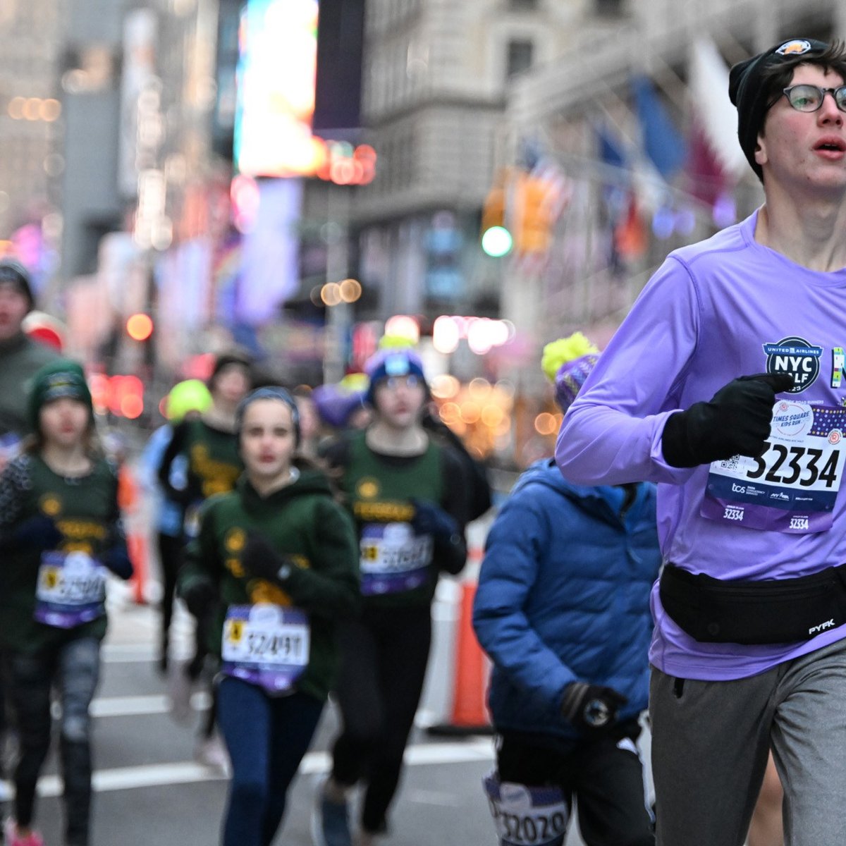 2023 Times Square Kids Run at the United Airlines NYC Half