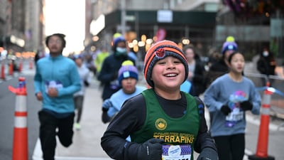 2023 Times Square Kids Run at the United Airlines NYC Half