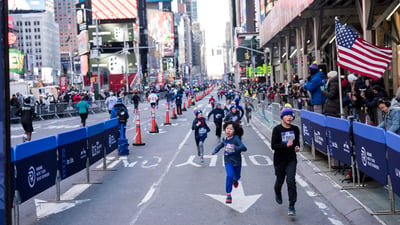 2023 Times Square Kids Run at the United Airlines NYC Half