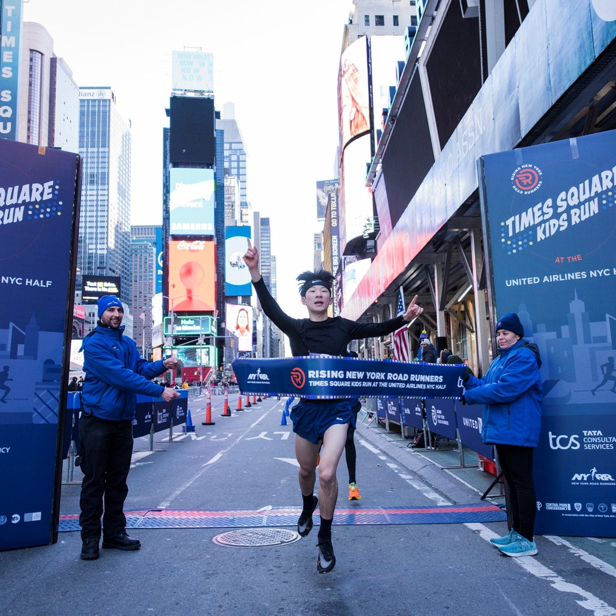 2023 Times Square Kids Run at the United Airlines NYC Half