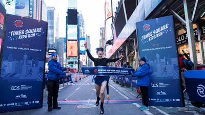 2023 Times Square Kids Run at the United Airlines NYC Half
