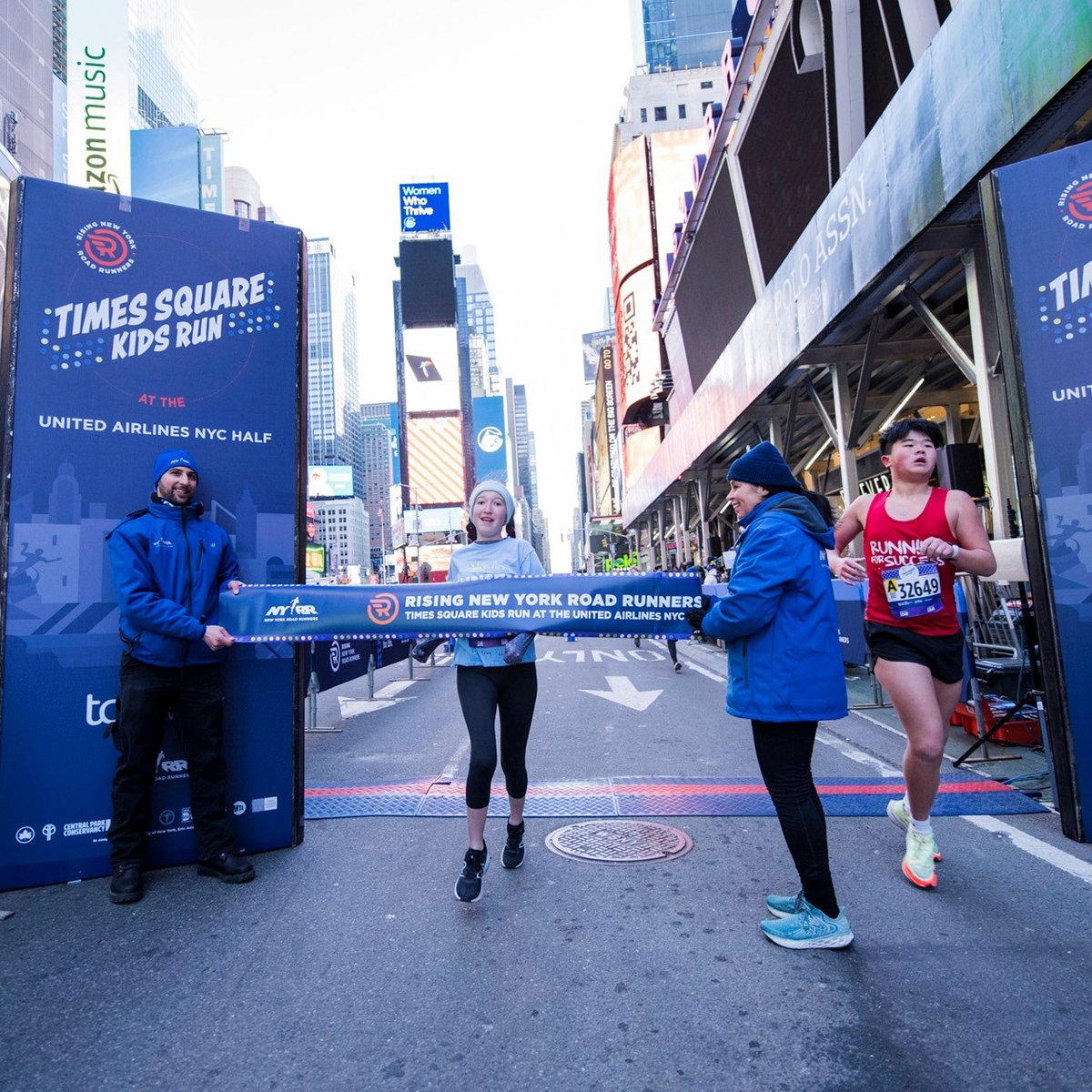 2023 Times Square Kids Run at the United Airlines NYC Half