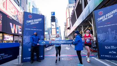 2023 Times Square Kids Run at the United Airlines NYC Half