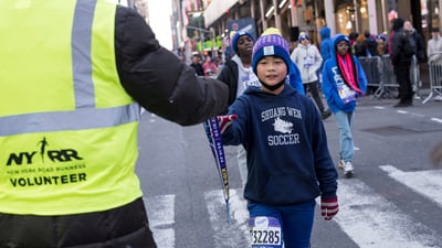 2023 Times Square Kids Run at the United Airlines NYC Half