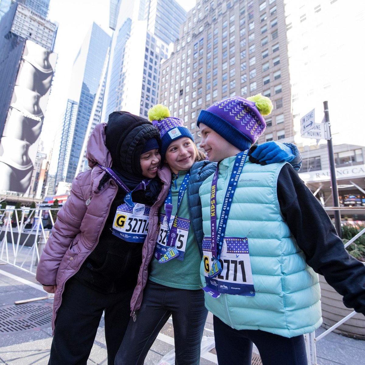 2023 Times Square Kids Run at the United Airlines NYC Half