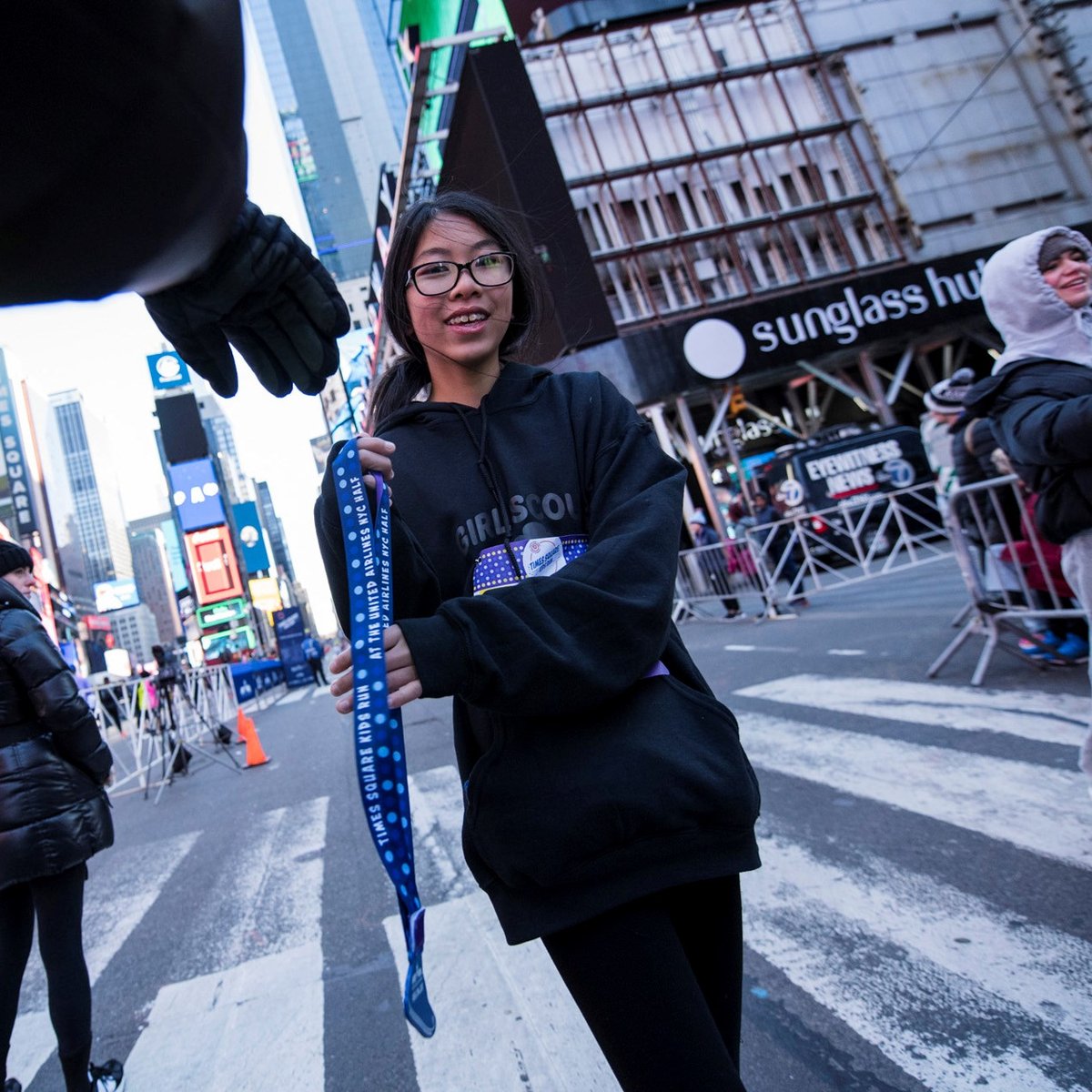 2023 Times Square Kids Run at the United Airlines NYC Half
