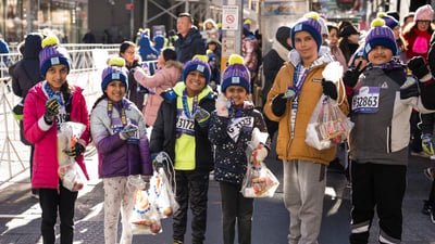 2023 Times Square Kids Run at the United Airlines NYC Half