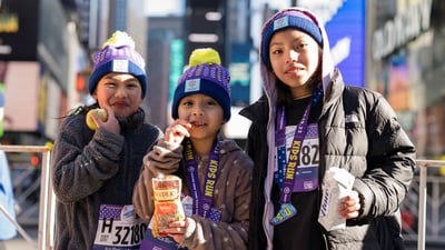 2023 Times Square Kids Run at the United Airlines NYC Half
