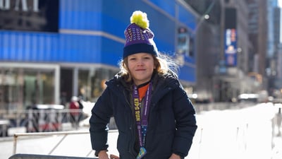 2023 Times Square Kids Run at the United Airlines NYC Half