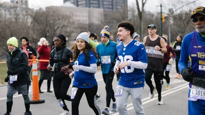 NYRR Gridiron 4M presented by The FLAG Art Foundation