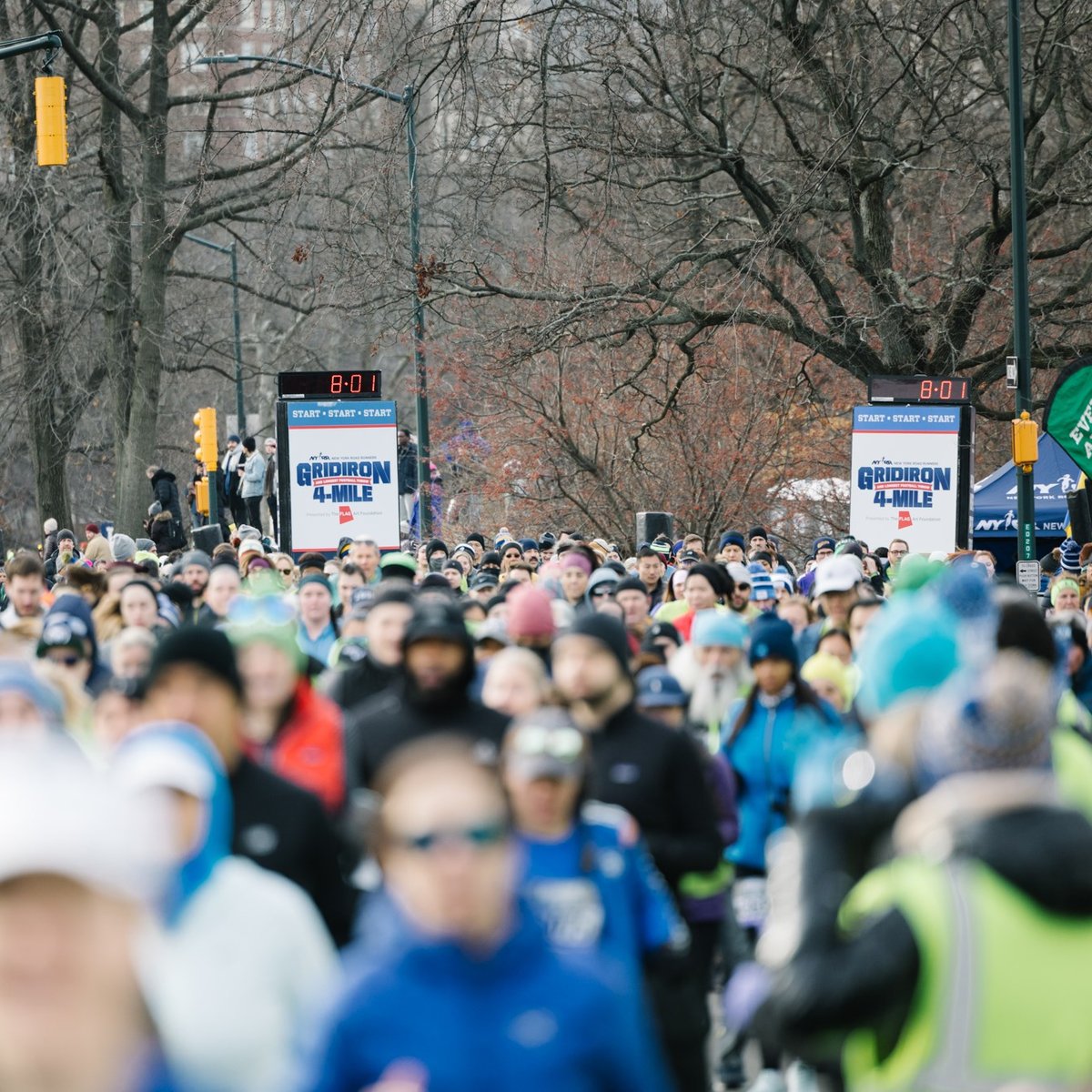NYRR Gridiron 4M presented by The FLAG Art Foundation
