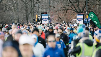 NYRR Gridiron 4M presented by The FLAG Art Foundation
