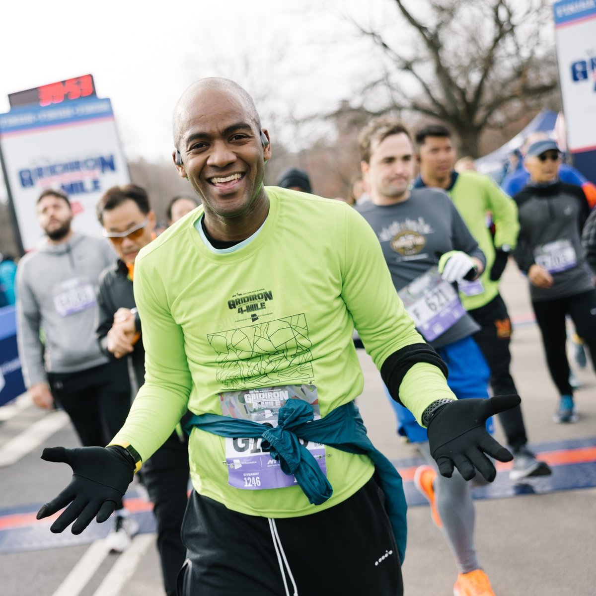 NYRR Gridiron 4M presented by The FLAG Art Foundation