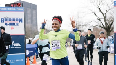 NYRR Gridiron 4M presented by The FLAG Art Foundation
