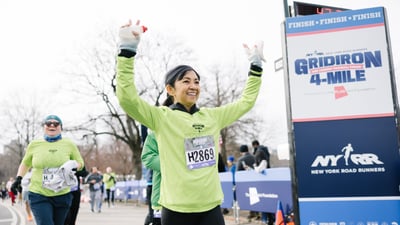 NYRR Gridiron 4M presented by The FLAG Art Foundation