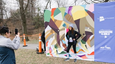 NYRR Gridiron 4M presented by The FLAG Art Foundation